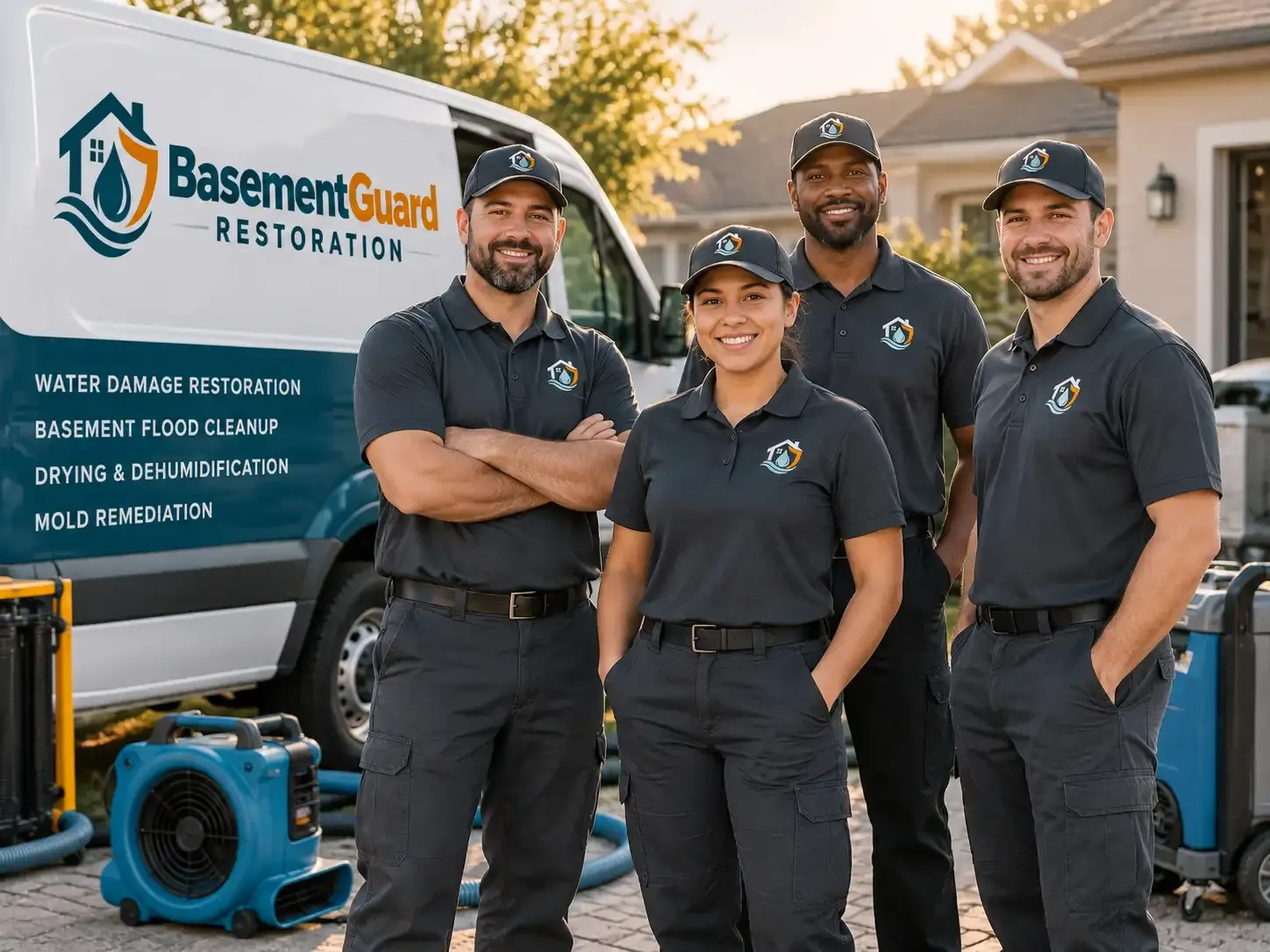 Basement Water Damage Restoration company in Massena, IA